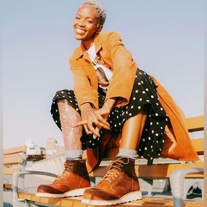 Red Wing Heritage Boots • 6-inch Classic Moc 
Boots • Oro Legacy Leather